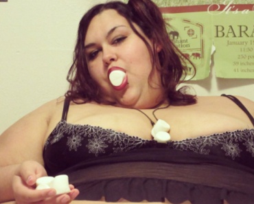 Obese Model Wants to Weigh 1000 lbs to Become the Fattest Woman in the World!